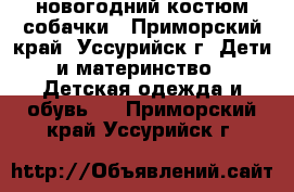 новогодний костюм собачки - Приморский край, Уссурийск г. Дети и материнство » Детская одежда и обувь   . Приморский край,Уссурийск г.